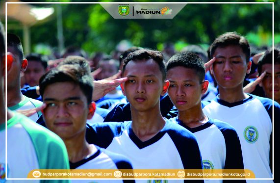 Ratusan Pelajar SMA/SMK/MA Se-Kota Madiun Ikuti Seleksi Paskibraka di Kota Madiun