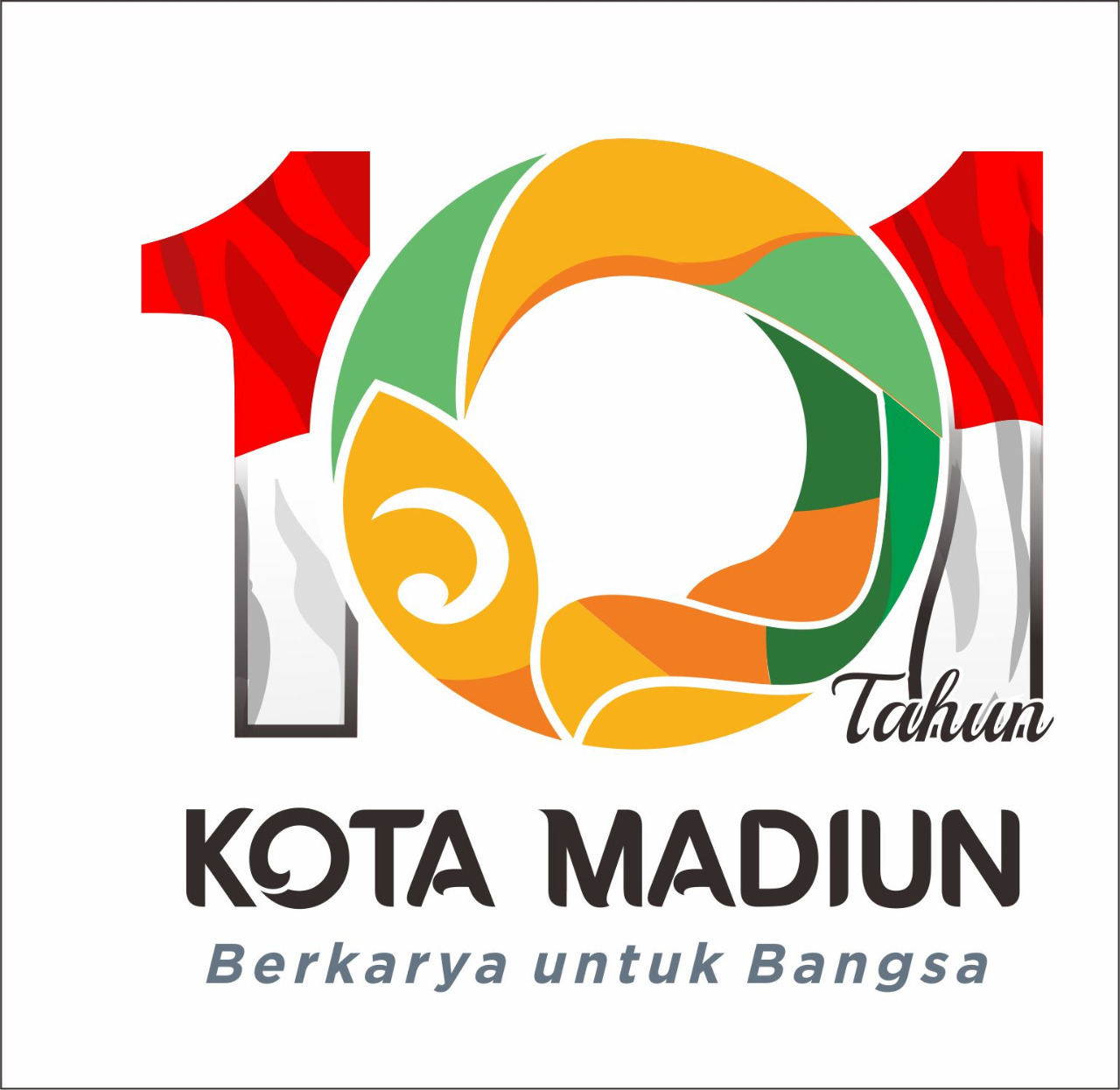 Logo HUT Ke 101 Kota Madiun - Dinas Kebudayaan Pariwisata Kepemudaan ...