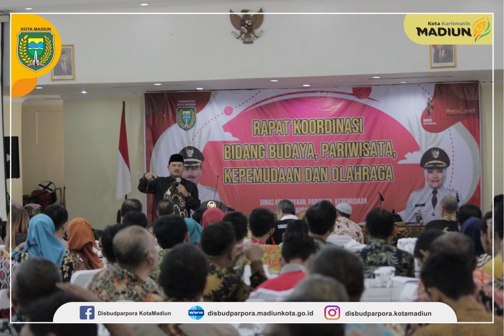 Disbudparpora Kota Madiun Gelar Rakor Bidang Budayaan, Pariwisata, Kepemudaan Dan Olahraga