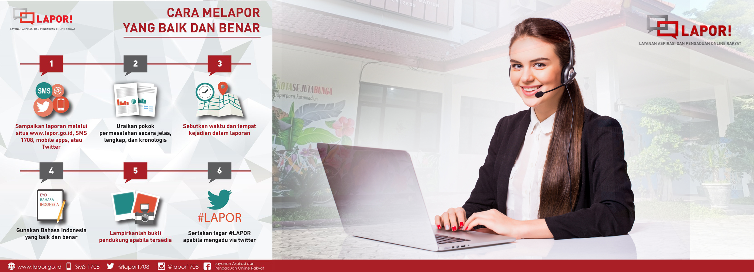 LAPOR (Layanan Aspirasi dan Pengaduan Online Rakyat)
