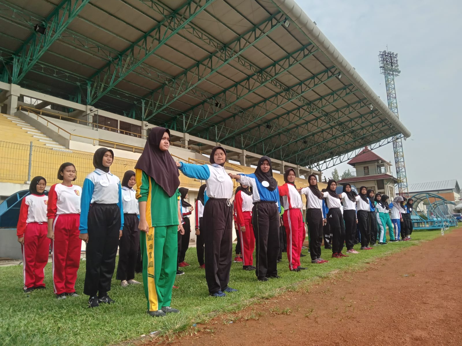 Tahapan Berlanjut, Calon Paskibraka Kota Madiun Menjalani Tes Tahap 2 di Stadion Wilis