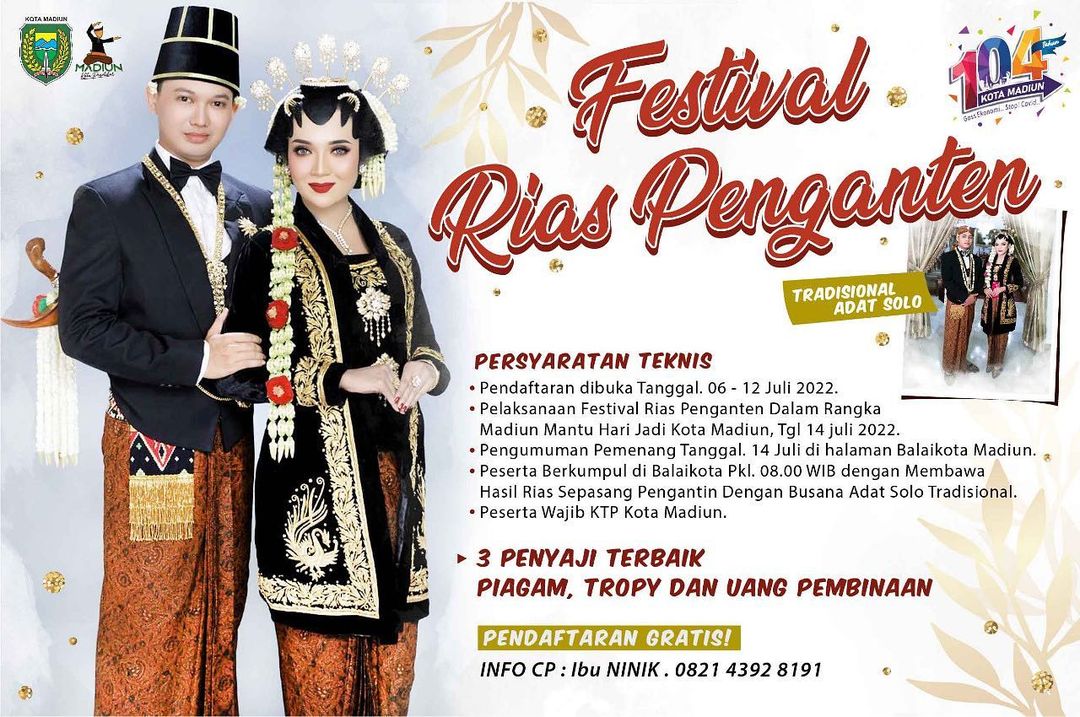 Mari Ikut dan Ramaikan Festival Rias Pengantin 2022
