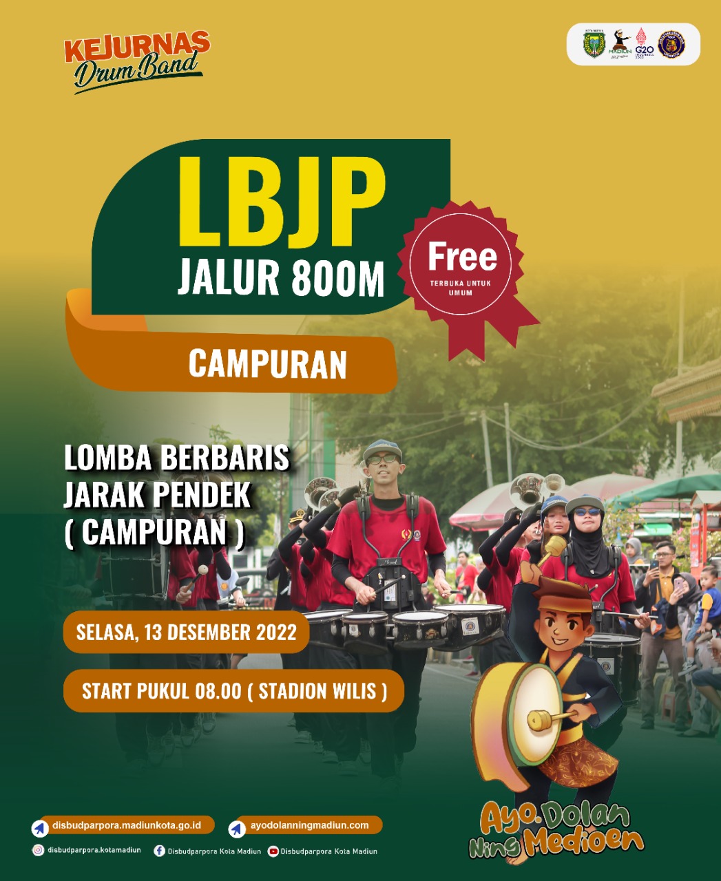 LBJP Jalur 800M, 13 Desember 2022