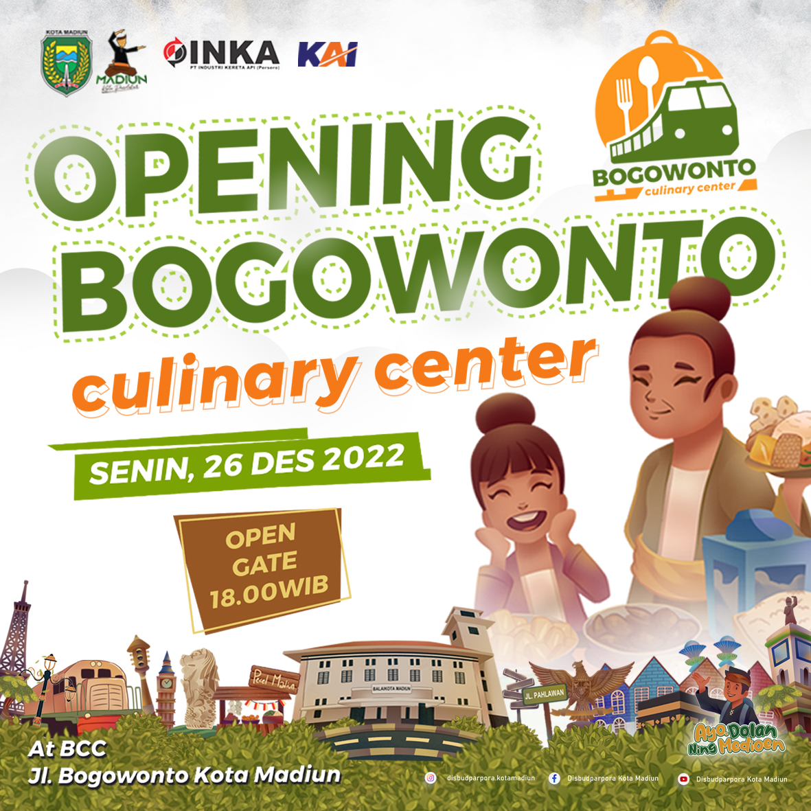 Opening Bogowonto Culinary Center, 26 Desember 2022