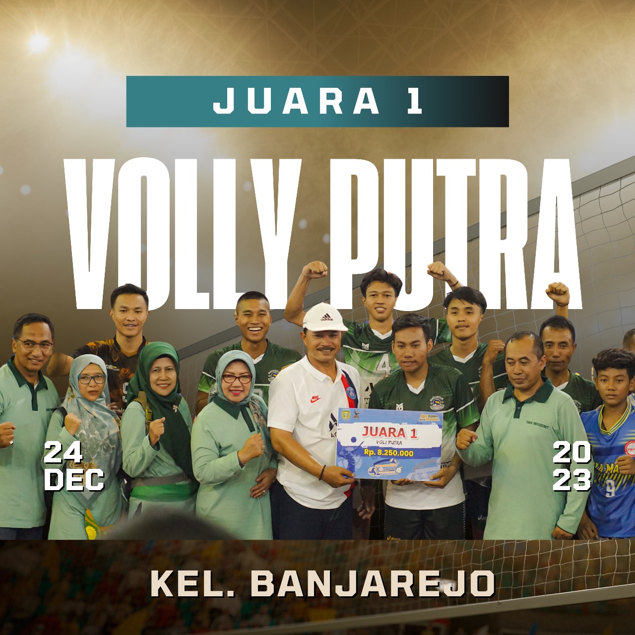 Daftar Pemenang Tournament Bola Voly 2023
