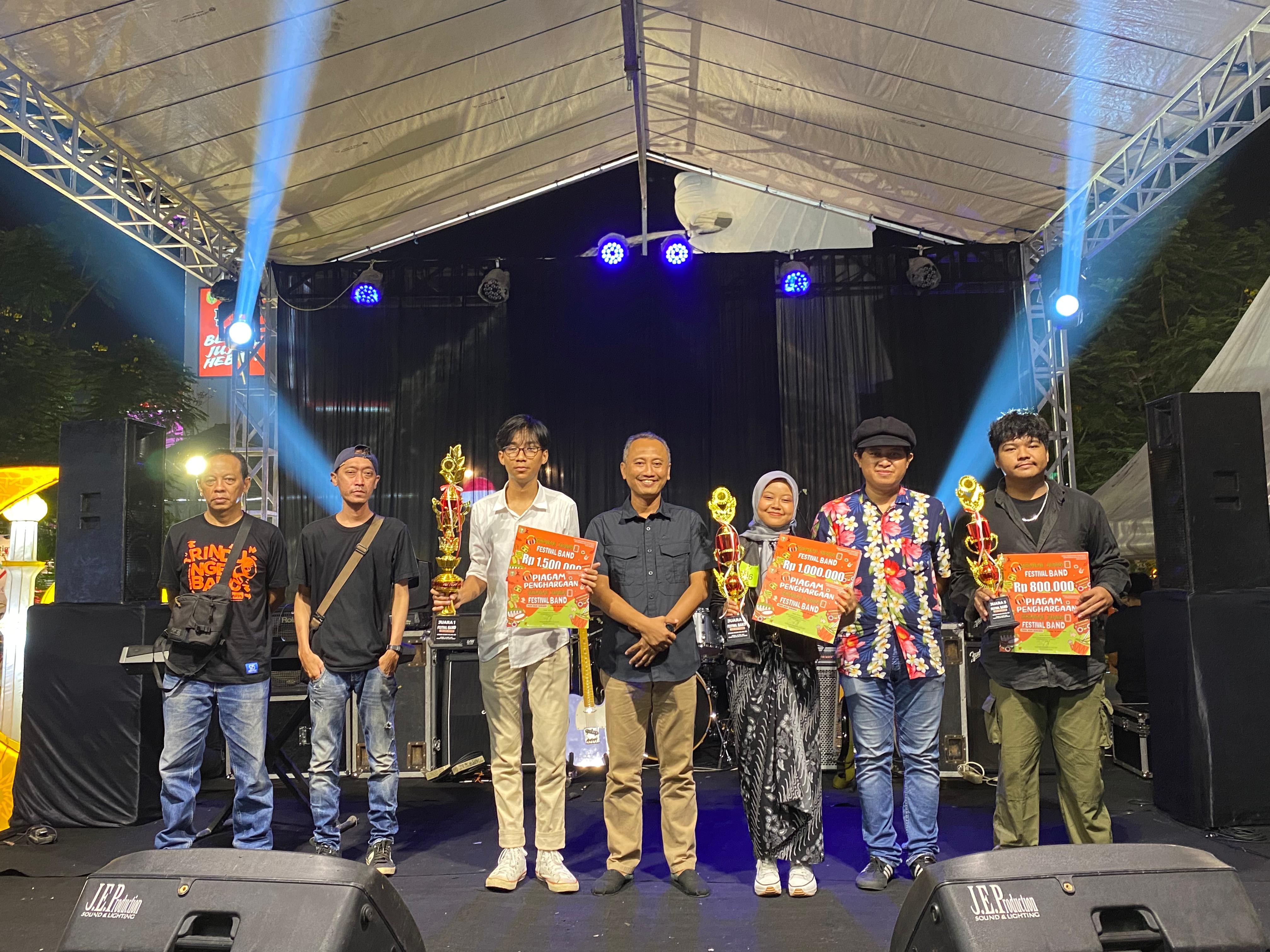 Daftar Pemenang Lomba Festival Band Tingkat SMP & SMA,SMK,MA Kota Madiun 2024