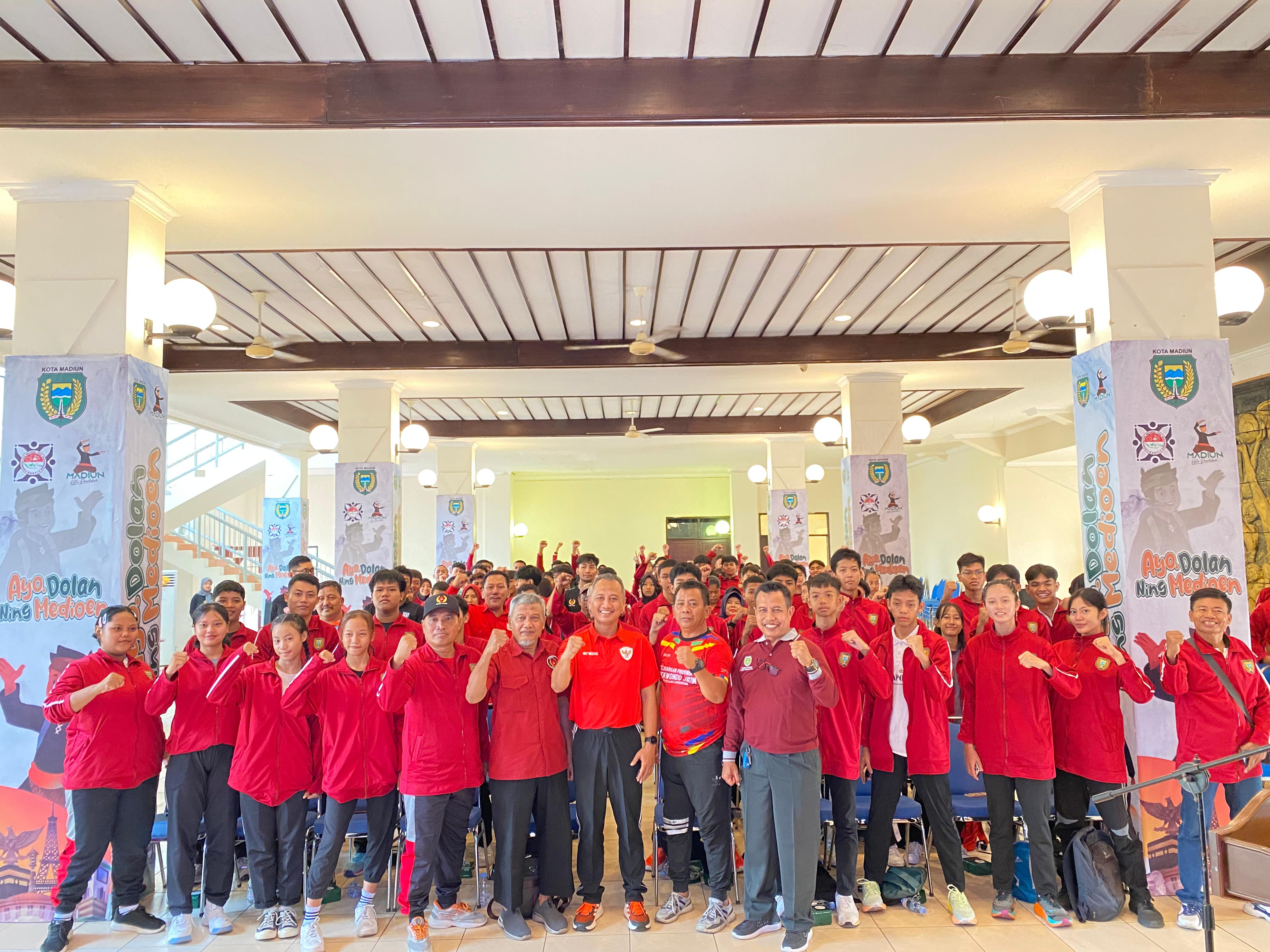 121 ATLET KOTA MADIUN SIAP BERLAGA DI POPDA JATIM XIV