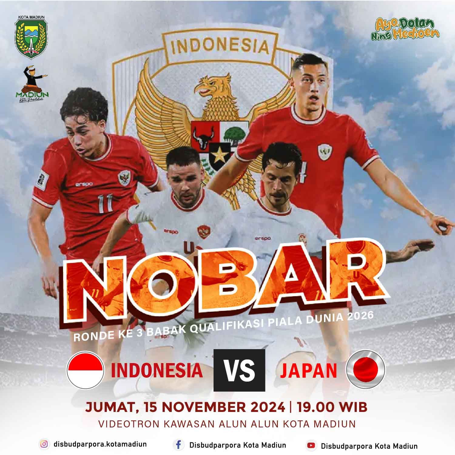 NONTON BARENG SERU! INDONESIA VS JAPAN