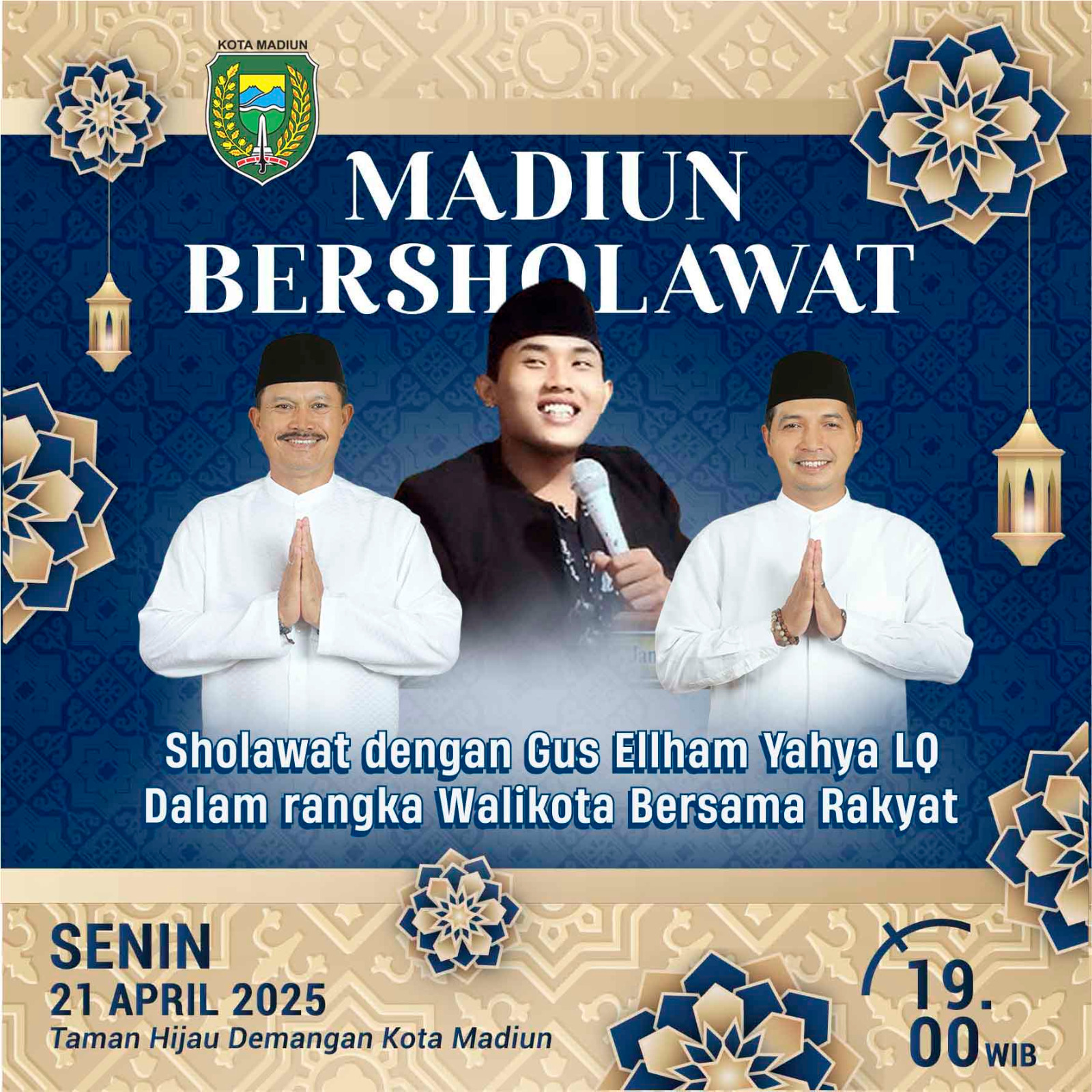Madiun Bersholawat Bersama Gus Elham Yahya LQ